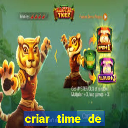 criar time de futebol simulador